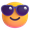 smiling face with sunglasses